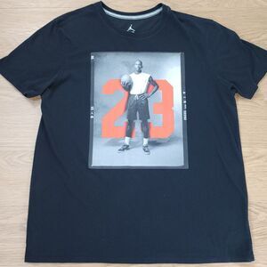 Nike Jordan Dri-Fit T Shirt Mens XL Huge Graphic Print Short Sleeve Traing Gear